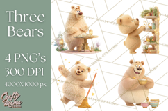 Cozy Cottage Girl Fairy Tale Storybook PNG Clipart Product Image 1