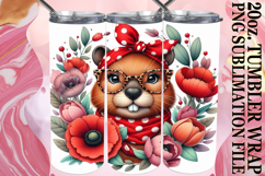 BLISSFUL MEMORIES 20oz TUMBLER WRAP, Cute Animals Product Image 1