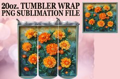 3D Blossoms Tumbler Wrap - Spring Design Product Image 1