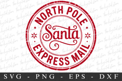 North Pole Santa Svg | Christmas svg Product Image 1