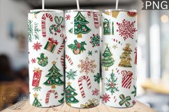 Christmas Tree Tumbler Wrap -High Quality 300 Dpi Product Image 1