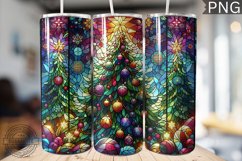 Christmas Tree Tumbler Wrap Design |High Quality 300 Dpi Product Image 1