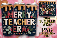 JOYFUL WHISPERS 20oz TUMBLER WRAP, Teacher Product Image 1