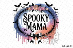 Spooky Mama Svg | Halloween Svg | Svg Cut Files Product Image 1