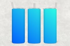 Ombre Gradient Tumbler Wrap Sublimation Product Image 1