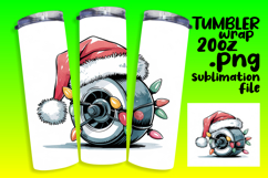 VIBRANT 20oz Gift Tumbler Design , Holiday Product Image 1