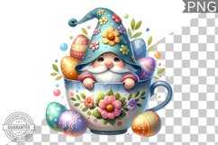 Easter Gnome Sublimation - Clipart PNG Design Product Image 1
