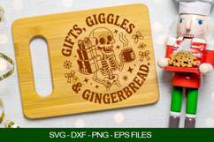 Gifts, giggles and Cutting Board SVG Product Image 1