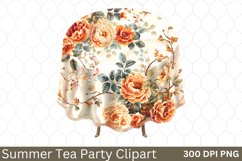 Summer Tea Party Clipart Product Image 1