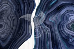 Watercolor Navy Agate Clipart Product Image 4