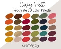 Fall Halloween Bundle / Procreate Color Palette / Swatches Product Image 2