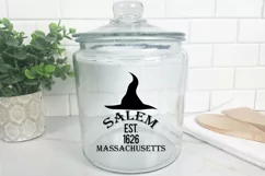 Salem Massachusetts SVG Cut File - Halloween SVG File Product Image 3