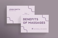 Massage Business Card Product Image 2