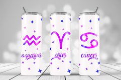 Zodiac Signs Tumbler Sublimation Bundle Product Image 2