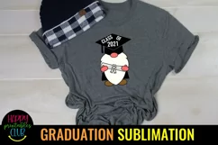 Class of 2021 Gnome Graduate-Graduation Sublimation Gnome Product Image 2