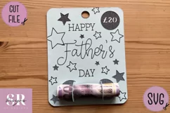 Fathers day Money card | Paper cutting | Money card SVG Product Image 4