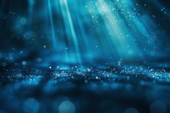 Blue Glitter with Lights Background Wallpaper Product Image 1