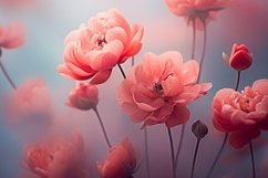 Bright colorful composition of flowers of pastel colors Product Image 1