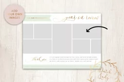 PSD Year In Review Photo Card Template #1 Product Image 2