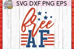 Free AF SVG DXF PNG EPS Cutting Files Product Image 2