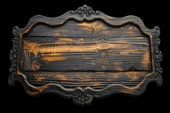 Vintage Wooden Signage Mockup Template Product Image 2