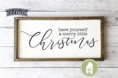 Have Yourself a Merry Little Christmas SVG Product Image 1