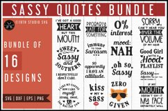 Sassy Quotes SVG Bundle Product Image 1