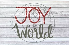 Joy To The World SVG, Christmas Song Quote Cut File Product Image 2