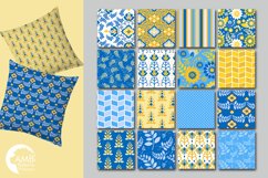 Provence Floral patterns, Blue Floral papers AMB-1813 Product Image 3