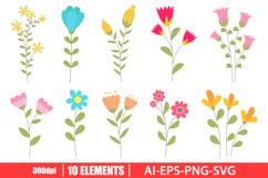Flowers clipart Product Image 1