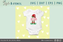 Christmas Elf Hat and Legs SVG - PNG, DXF, EPS, SVG, Cut Product Image 3