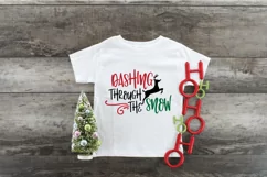 Dashing Through the Snow SVG File - Christmas SVG File Product Image 7
