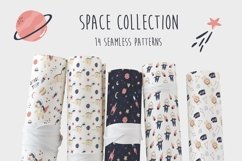 14 Space Digital Paper / Cosmic Baby Animals Product Image 1