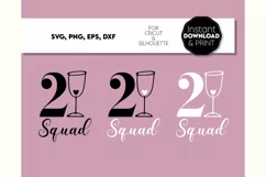21th Birthday SVG, Birthday Shirt SVG, Friends Gift SVG Product Image 2