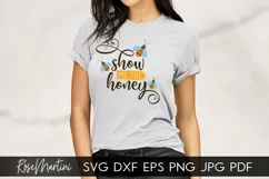 Show Me The Honey SVG Queen Bee SVG Bee Pun Bumble Bee SVG Product Image 2