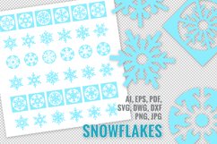 Vector snowflakes Product Image 1