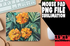 Colorful Oil Flower Design for Round ping PNG Product Image 1