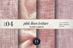 Pink Linen Texture | Fabric Pattern Product Image 1