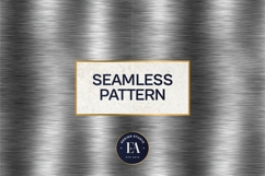 Silver Metallic Texture |Brushed Metal Background Product Image 3