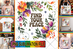 Timeless TSHIRT Magic PNG, Flower Quote Product Image 1