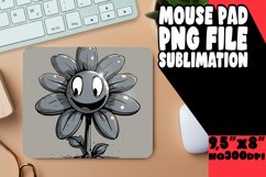 Summer Blossom Delight: Mouse Pad Designs PNG Product Image 1