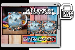 Scenic Serenity: 3D Mug Sublimation 15oz Product Image 1