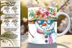 Beachy Frosty Festivities: 11oz/15oz Tropical Sublimation Product Image 1