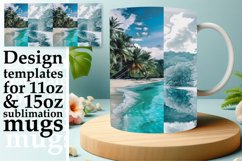 Nature’s Beauty Mug Wrap Sublimation 11oz/15oz Product Image 1