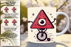 Sophisticated 15oz Mug Wrap Png Design , Monster Product Image 1