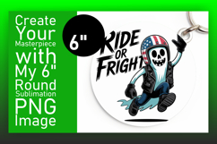 Charming Round Design for Sublimation , Funny Ghost Product Image 1