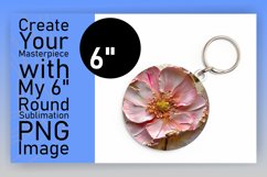 Enchanted Garden: Sublimation Round Designs Design PNG Product Image 1