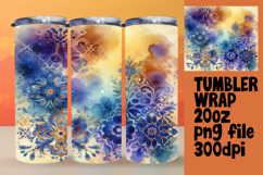 20oz Tumbler Graphics for Every Style , Watercolor Patter Product Image 1