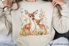Mothers Day Animals Clipart PNG Product Image 1