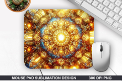 Mouse Pad Sublimation, Summer Mouse Pad PNG Design Product Image 1